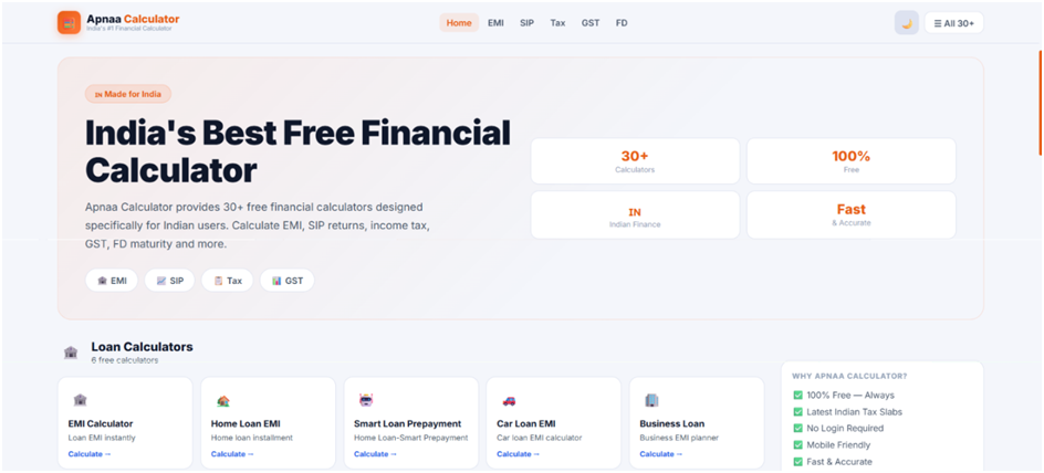Comprehensive Financial Calculator Suite